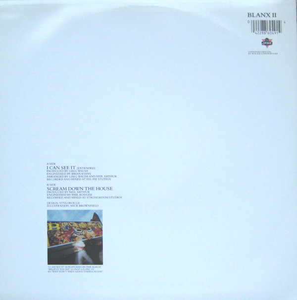 Blancmange - I Can See It | London Records (BLANX 11) - 2 Blancmange - I Can See It | London Records (BLANX 11) - 2
