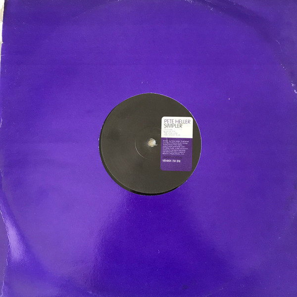 Pete Heller - Simpler | Vendetta Records (VENMX 761 (N))