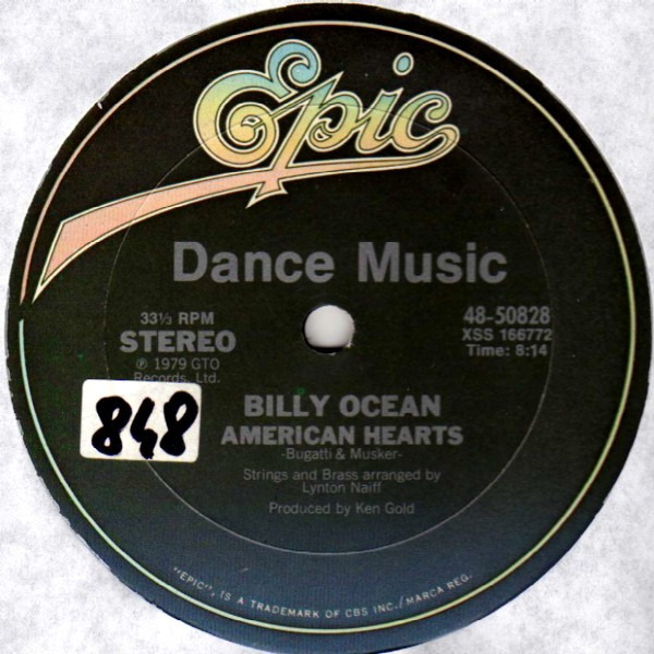 Billy Ocean - American Hearts | Epic (48-50828) - main