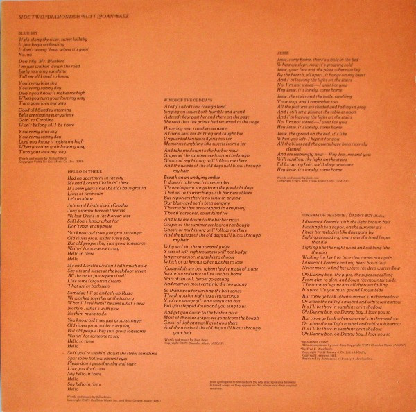 Diamonds & Rust