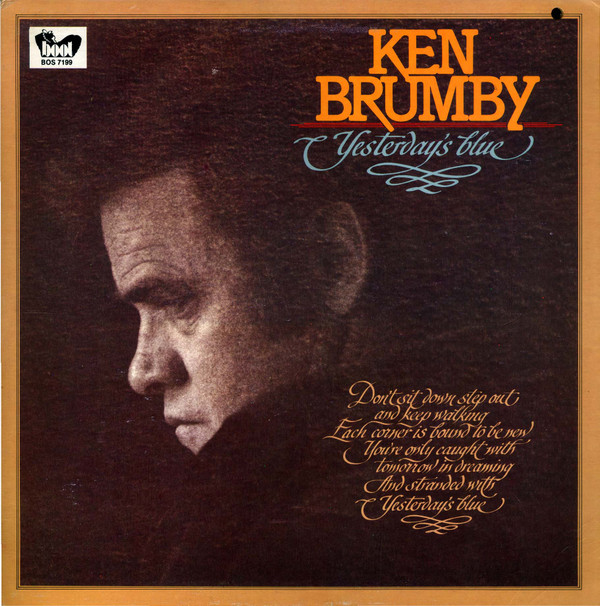 Ken Brumby - Yesterday's Blue | Boot Records (BOS 7199) - main Ken Brumby - Yesterday's Blue | Boot Records (BOS 7199) - main