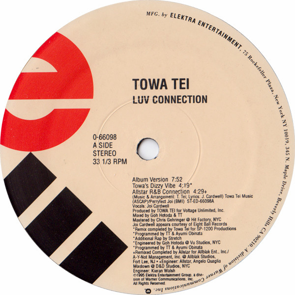 Towa Tei - Luv Connection | Elektra (0-66098) - 2 Towa Tei - Luv Connection | Elektra (0-66098) - 2
