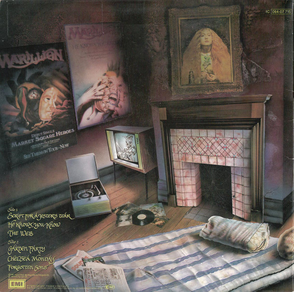 Marillion - Script For A Jester's Tear | EMI (1C 064-07 715) - 4