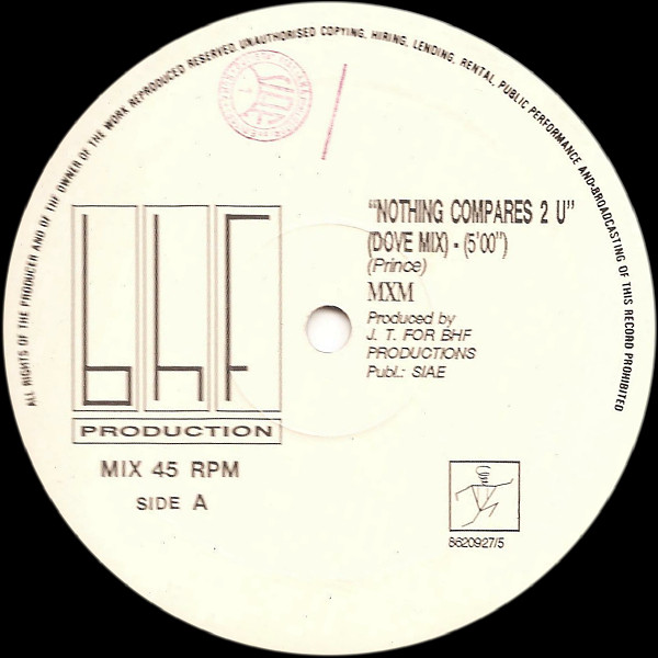 MXM - Nothing Compares 2 U | BHF Productions (8620927/5)