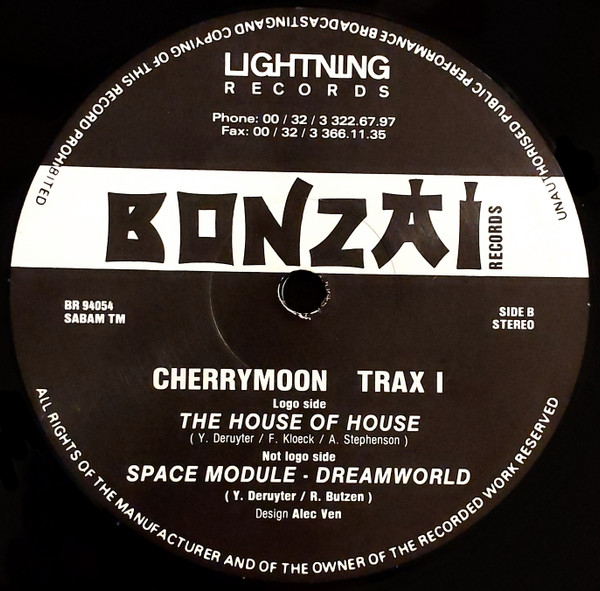 Cherry Moon Trax / Space Module - Trax I | Bonzai Records (BR 94054) - 3