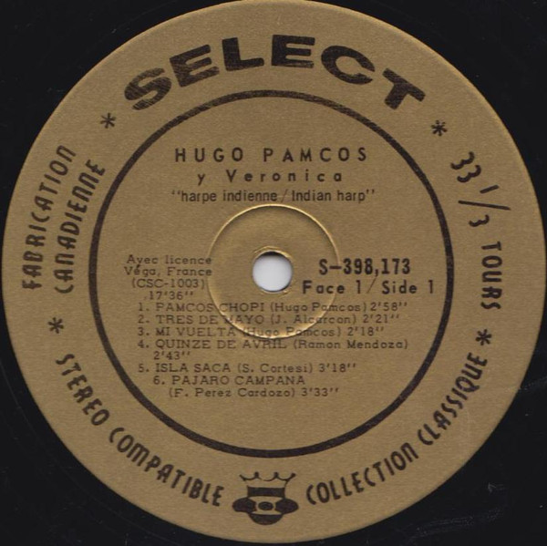 Hugo Pamcos Y Veronica - Harpe Indienne / Indian Harp | Select (S-398.173) - 3 Hugo Pamcos Y Veronica - Harpe Indienne / Indian Harp | Select (S-398.173) - 3