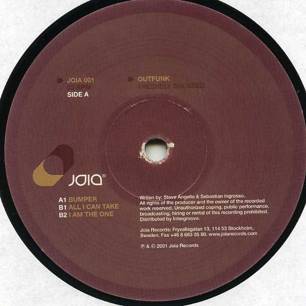 Outfunk - Freshly Squesed | Joia Records (JOIA 001) - main