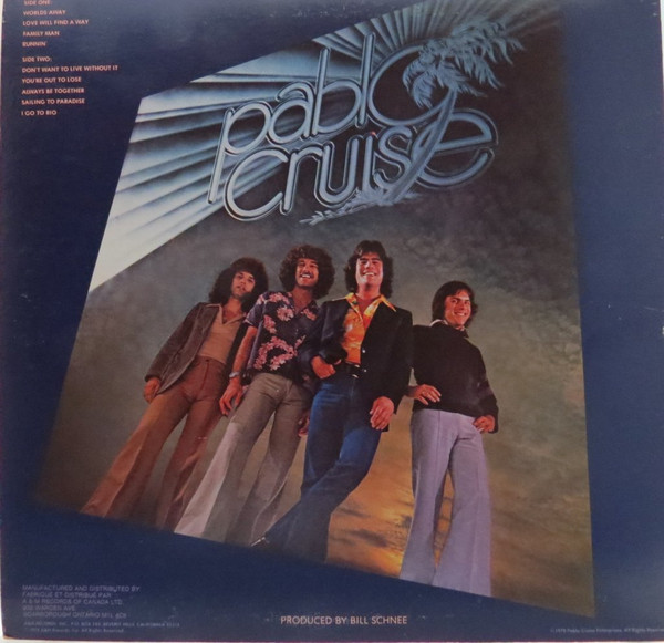 Pablo Cruise - Worlds Away | A&M Records (SP-4697) - 2 Pablo Cruise - Worlds Away | A&M Records (SP-4697) - 2