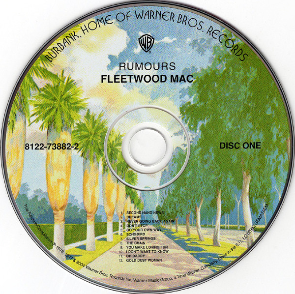 Fleetwood Mac - Rumours | Warner Bros. Records (8122-73882-2) - 3