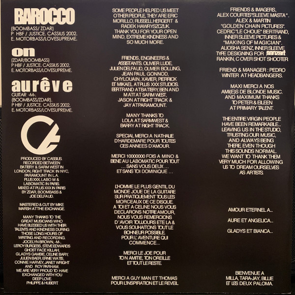 Cassius - Au Rêve | Because Music (BEC5156507) - 7 Cassius - Au Rêve | Because Music (BEC5156507) - 7
