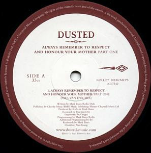 Dusted - Always Remember To Respect And Honour Your Mother - Part One | Go! Beat (ROLLO7) - 2 Dusted - Always Remember To Respect And Honour Your Mother - Part One | Go! Beat (ROLLO7) - 2
