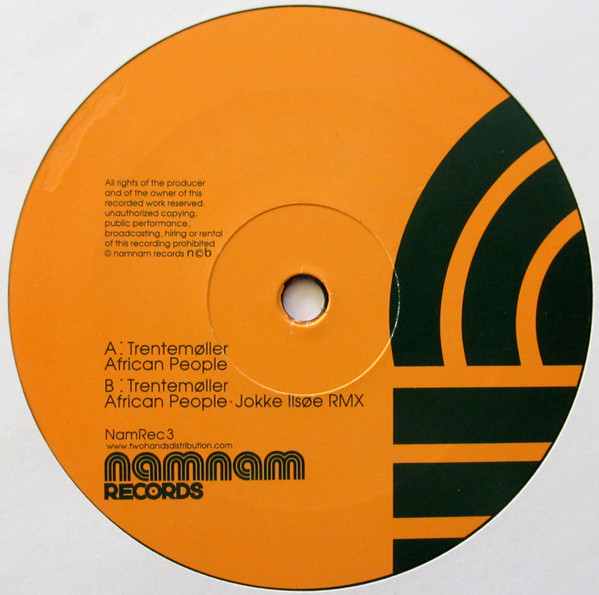 Trentemøller - African People | Nam Nam Records (NamRec3) - 3