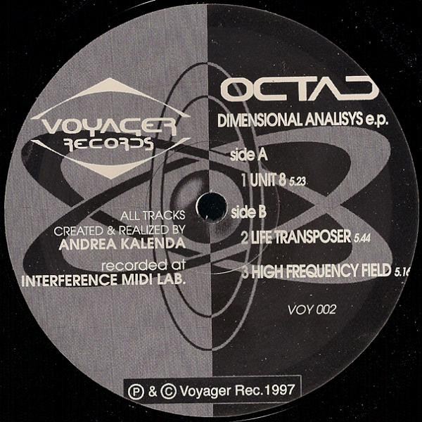 Octad - Dimensional Analisis E.P. | Voyager Records (VOY 002) - 2