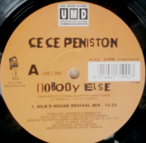 Ce Ce Peniston - Nobody Else | Underground Music Department (UMD) (UMD 368) - 3