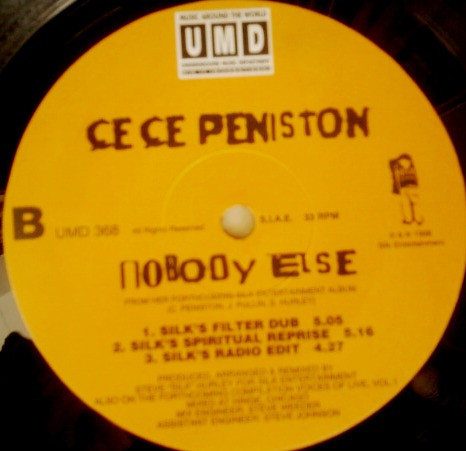Ce Ce Peniston - Nobody Else | Underground Music Department (UMD) (UMD 368) - 4