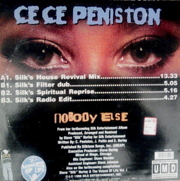 Ce Ce Peniston - Nobody Else | Underground Music Department (UMD) (UMD 368) - 2
