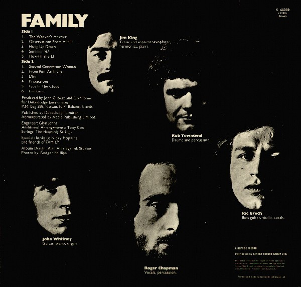 Family - Family Entertainment | Reprise Records (K 44069) - 2 Family - Family Entertainment | Reprise Records (K 44069) - 2