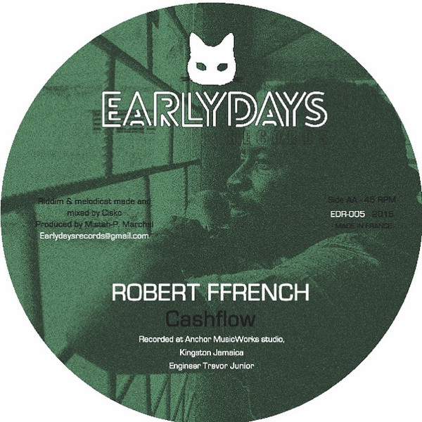 Pinchers / Robert Ffrench - Flames For The Wicked Man / Cashflow | Earlydays Records (EDR005) - 3