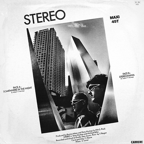 Stereo - Somewhere In The Night | Carrere (8163) - 2