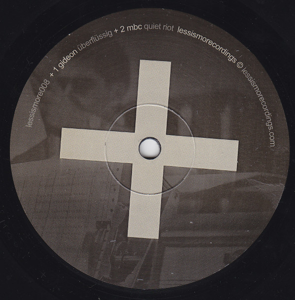 Gideon / MBC & The Economist - Saynomore | Lessismorecordings (lessismorecordings008) - 3 Gideon / MBC & The Economist - Saynomore | Lessismorecordings (lessismorecordings008) - 3