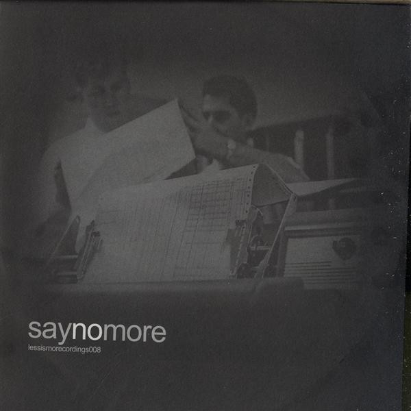 Gideon / MBC & The Economist - Saynomore | Lessismorecordings (lessismorecordings008) - main Gideon / MBC & The Economist - Saynomore | Lessismorecordings (lessismorecordings008) - main