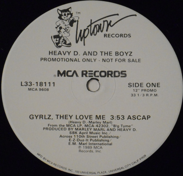 Heavy D. & The Boyz - Gyrlz, They Love Me | Uptown Records (L33-18111) - main