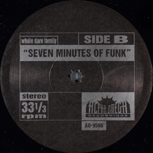 The Incredible Bongo Band / The Whole Darn Family - Apache / Seven Minutes Of Funk | Alpha Omega Recordings (AO-9506) - 2