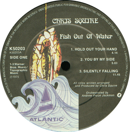 Chris Squire - Fish Out Of Water | Atlantic (K50203) - 5 Chris Squire - Fish Out Of Water | Atlantic (K50203) - 5