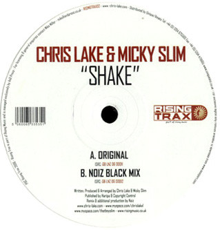 Chris Lake & Micky Slim - Shake | Rising Trax (RISINGTRAX 002) - main