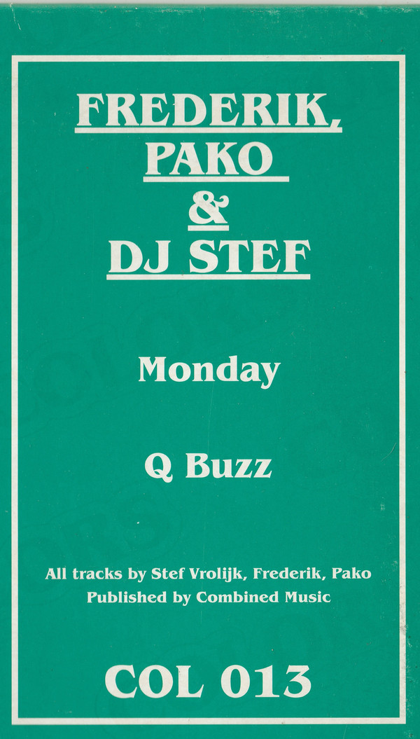 Stef, Pako & Frederik - Monday | Colors (COL 013) - 4
