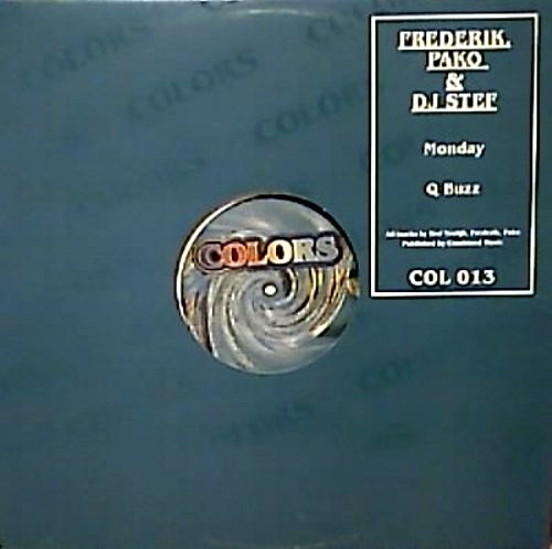 Stef, Pako & Frederik - Monday | Colors (COL 013)