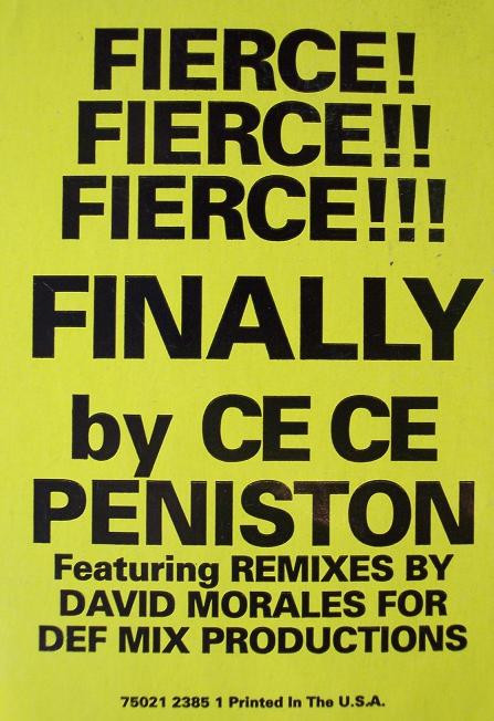 Ce Ce Peniston - Finally | A&M Records (75021 2385 1) - 4 Ce Ce Peniston - Finally | A&M Records (75021 2385 1) - 4