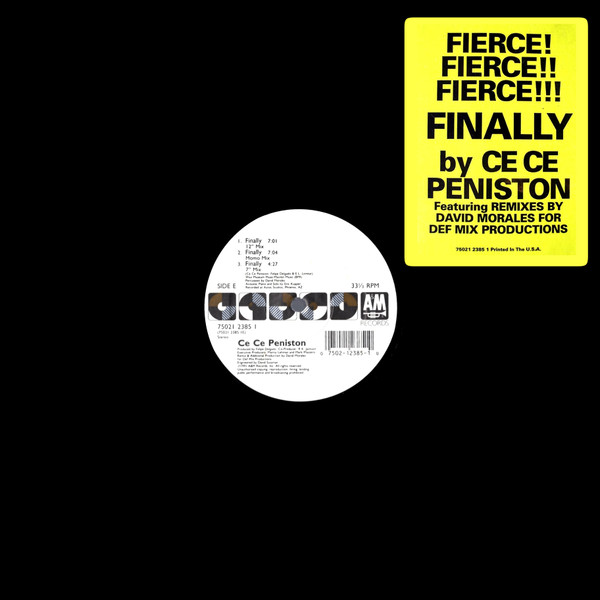 Ce Ce Peniston - Finally | A&M Records (75021 2385 1) - main Ce Ce Peniston - Finally | A&M Records (75021 2385 1) - main