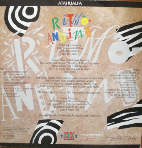 Atahualpa - Ritmo Andino | DFC (DFC 57702) - 2 Atahualpa - Ritmo Andino | DFC (DFC 57702) - 2