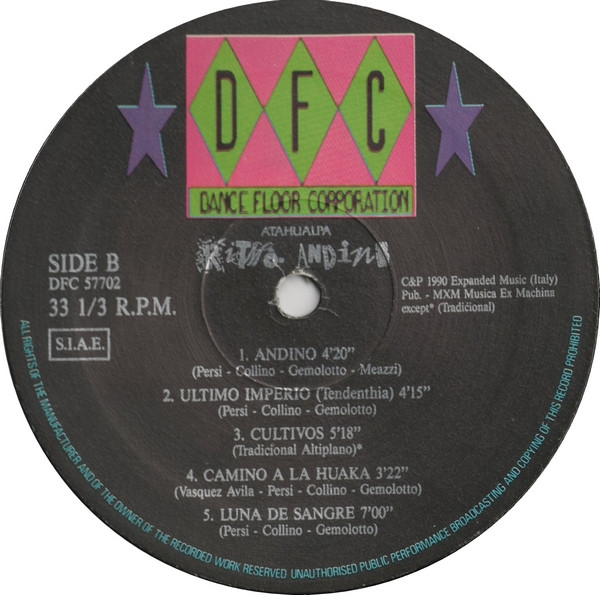 Atahualpa - Ritmo Andino | DFC (DFC 57702) - 4 Atahualpa - Ritmo Andino | DFC (DFC 57702) - 4