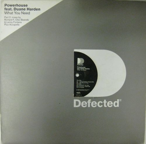 Powerhouse Feat. Duane Harden - What You Need (Part 2) | Defected (DEFECT3R)