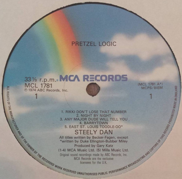 Steely Dan - Pretzel Logic | MCA Records (MCL 1781) - 3