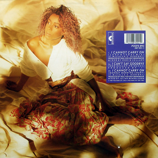 Princess - I Cannot Carry On | Polydor (POSPX 893) - 2