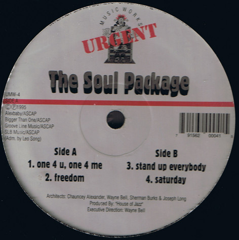 House Of Jazz - The Soul Package | Urgent Music Works (UMW-04)