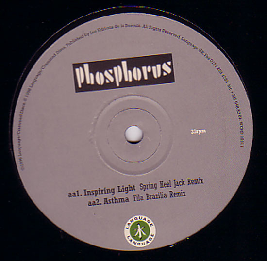 Phosphorus - Dreams Aside | Language (WORD 12011)