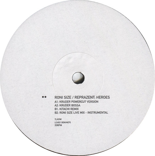 Roni Size / Reprazent - Heroes | Talkin' Loud (TLKOW) - 2
