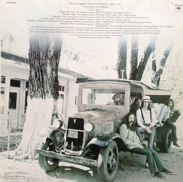 Kenny Loggins With Jim Messina - Sittin' In | Columbia (KC 31044) - 2