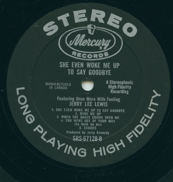 Jerry Lee Lewis - She Even Woke Me Up To Say Goodbye | Smash Records (SRS 67128) - 4 Jerry Lee Lewis - She Even Woke Me Up To Say Goodbye | Smash Records (SRS 67128) - 4