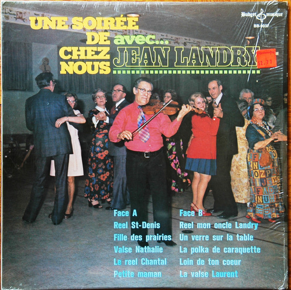 Jean Landry - Une Soirée De Chez Nous | Budget Musique (BB-9037) - main Jean Landry - Une Soirée De Chez Nous | Budget Musique (BB-9037) - main