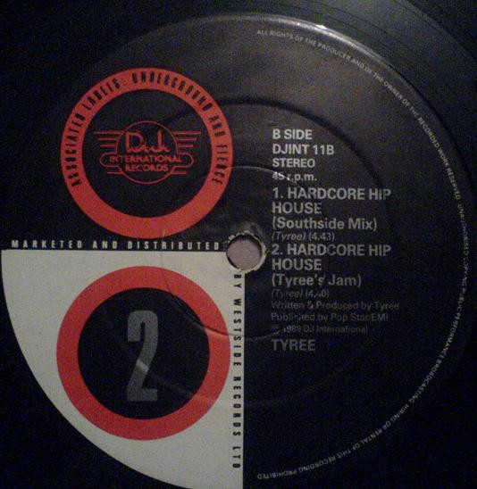 Tyree Cooper - Hardcore Hip House | Westside Records (DJINT 11) - 3