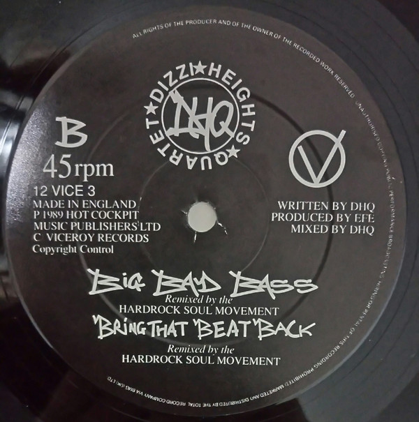 Dizzi Heights Quartet - Gangster Boogie | Viceroy Records (12 VICE 3) - 4 Dizzi Heights Quartet - Gangster Boogie | Viceroy Records (12 VICE 3) - 4