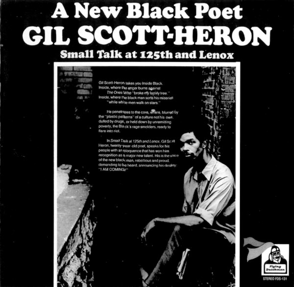 Gil Scott-Heron - A New Black Poet (Small Talk At 125th And Lenox) | RCA Victor (74321851622) - 3 Gil Scott-Heron - A New Black Poet (Small Talk At 125th And Lenox) | RCA Victor (74321851622) - 3