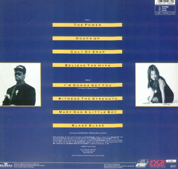Snap! - World Power | Logic Records (210 682) - 2