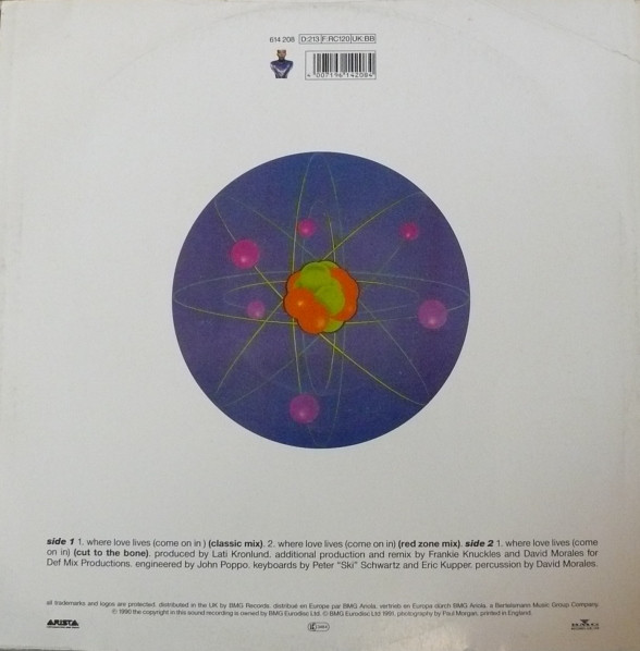 Alison Limerick - Where Love Lives (Come On In) | Arista (614 208) - 2