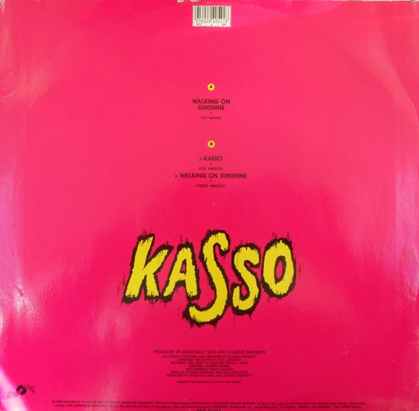 Kasso - Walking On Sunshine | Discomagic Records (MIX 489) - 4